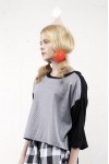HELGA TOP LIGHT GREY 